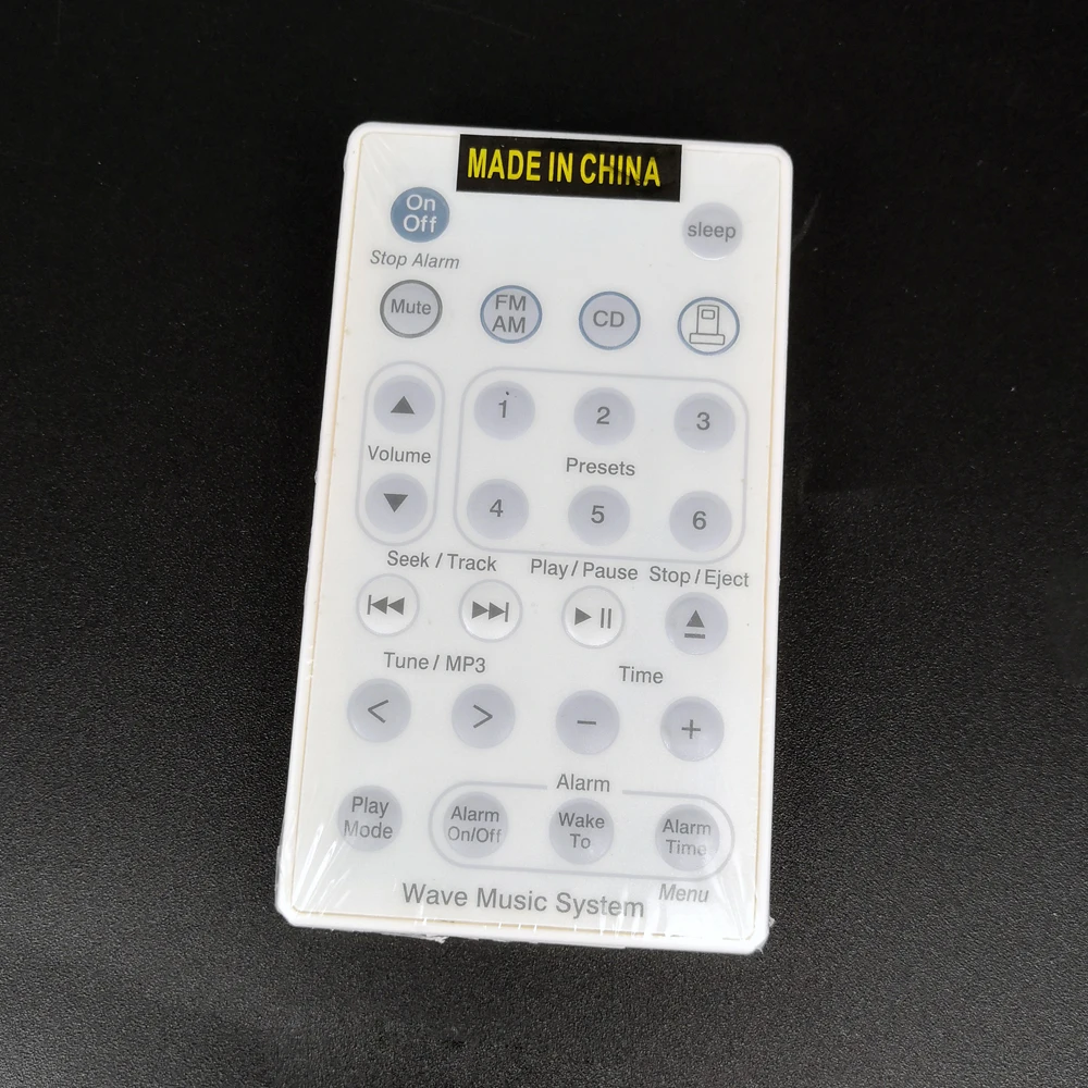 New Replacement For Boses Wave Music System Radio Remote Control AWRCC1 AWRCC2 White
New Replacement For Boses Wave Music System Radio Remote Control AWRCC1 AWRCC2 White