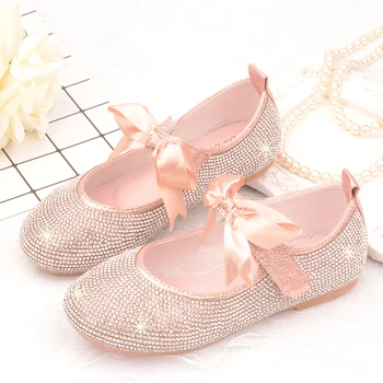 New children dancing shoes kids cute butterfly baby leather shoes Girl shoes student Princess Rhinestones Crystal Shoes 703
New children dancing shoes kids cute butterfly baby leather shoes Girl shoes student Princess Rhinestones Crystal Shoes 703