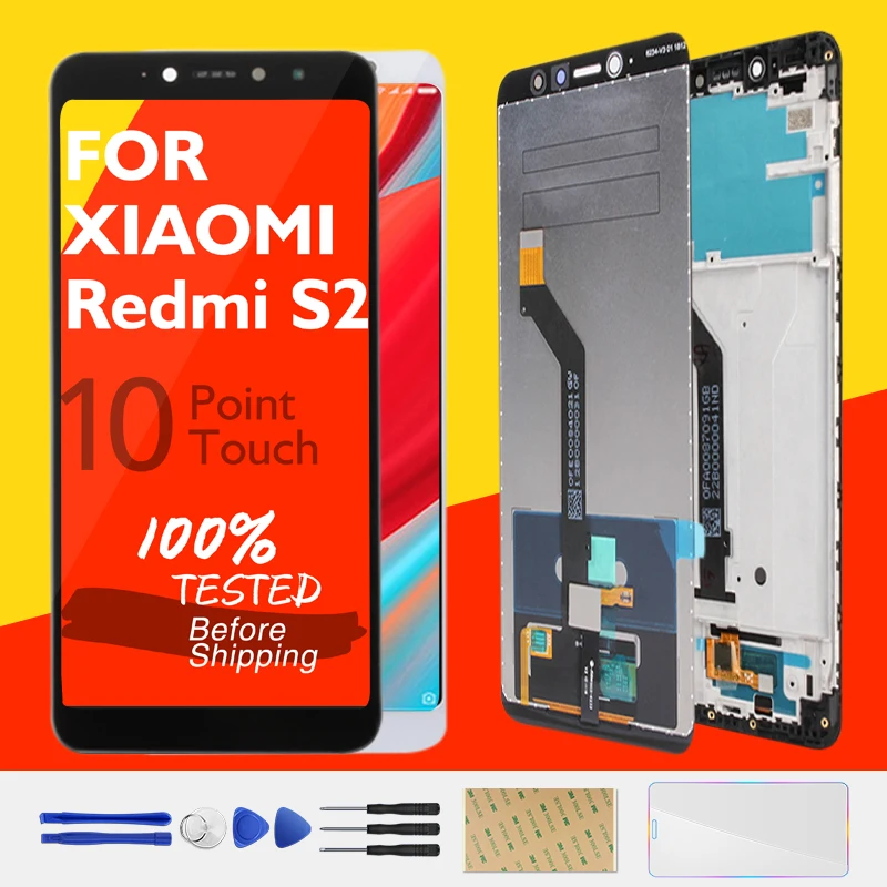 For Xiaomi Redmi S2 LCD Display + Frame 10 Touch Screen For Redmi Y2 LCD Digitizer Display Replacement Repair Spare Parts TEST
For Xiaomi Redmi S2 LCD Display + Frame 10 Touch Screen For Redmi Y2 LCD Digitizer Display Replacement Repair Spare Parts TEST