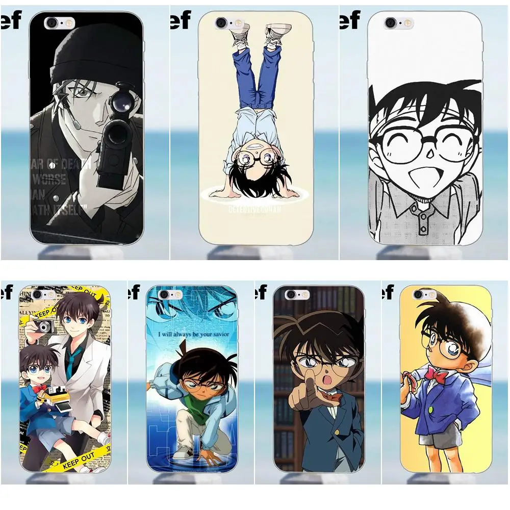 For iPhone 4 4S 5 5S 5C SE 6 6S 7 8 Plus X Galaxy J1 J3 J5 J7 A3 A5 2016 2017 Soft TPU Patterns Anime Series Detective Conan
For iPhone 4 4S 5 5S 5C SE 6 6S 7 8 Plus X Galaxy J1 J3 J5 J7 A3 A5 2016 2017 Soft TPU Patterns Anime Series Detective Conan
