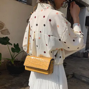 New Small Square Bag Chic Stone Pattern Fashion Shoulder Bag Simple Style Crossbody Messenger Bags For Women Party Clutch 2019
New Small Square Bag Chic Stone Pattern Fashion Shoulder Bag Simple Style Crossbody Messenger Bags For Women Party Clutch 2019