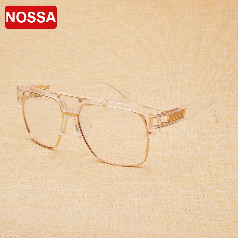 NOSSA Fashion Personality Eyeglasses Frames Unisex Cool Optical Frame Women And Men Spectacles Original Glasses Frame Goggle
NOSSA Fashion Personality Eyeglasses Frames Unisex Cool Optical Frame Women And Men Spectacles Original Glasses Frame Goggle