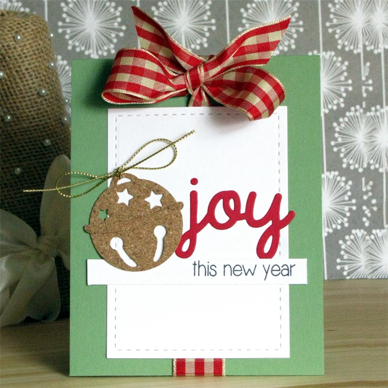 DiyArts 2PCS Christmas Jingle Bell Metal Cutting Dies New 2018 Decorative Embossing DIY Cards Embossing Stencil Card
DiyArts 2PCS Christmas Jingle Bell Metal Cutting Dies New 2018 Decorative Embossing DIY Cards Embossing Stencil Card