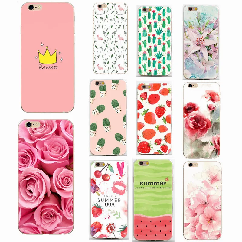 Phone Case For iPhone X 8 7 6 6s Plus 5 5s SE Fashion Ultra thin Flower Cactus TPU Soft Silicone Back Cover Cases For iPhone 8
Phone Case For iPhone X 8 7 6 6s Plus 5 5s SE Fashion Ultra thin Flower Cactus TPU Soft Silicone Back Cover Cases For iPhone 8