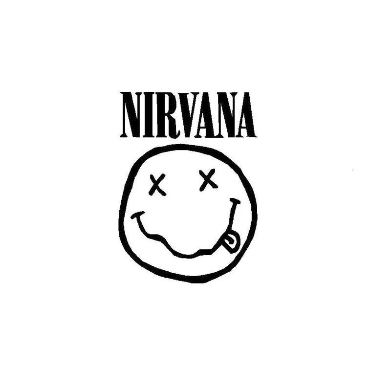 11.4*15.8CM NIRVANA Funny Emoji Vinyl Decals for Car Sticker Exterior Accessories for Land Rover Defender Bmw X5 Volkswagen Golf
11.4*15.8CM NIRVANA Funny Emoji Vinyl Decals for Car Sticker Exterior Accessories for Land Rover Defender Bmw X5 Volkswagen Golf