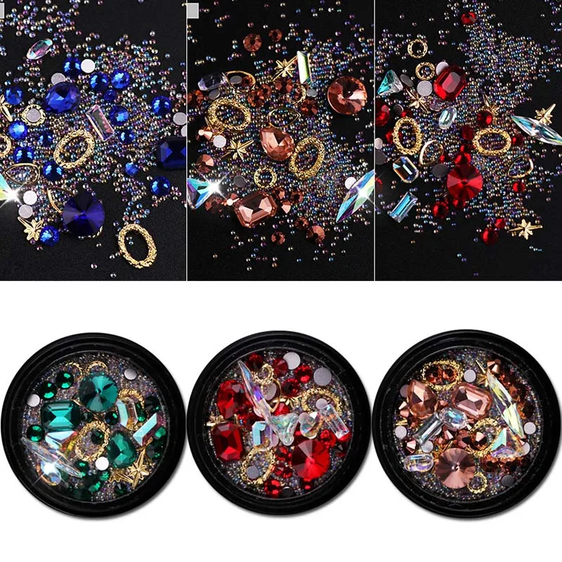 Mixed Styles Nails Art Decoration Alloy Rhinestone Small Irregular Sequins DIY Nail Tool Colorful Glass Drill Nails Accessories
Mixed Styles Nails Art Decoration Alloy Rhinestone Small Irregular Sequins DIY Nail Tool Colorful Glass Drill Nails Accessories