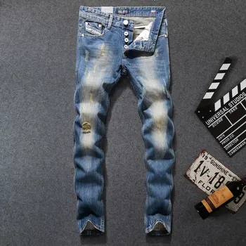 2019 New Arrival Fashion Dsel Brand Men Jeans Washed Printed Jeans For Men Casual Pants Italian Designer Jeans Men!982-B
2019 New Arrival Fashion Dsel Brand Men Jeans Washed Printed Jeans For Men Casual Pants Italian Designer Jeans Men!982-B