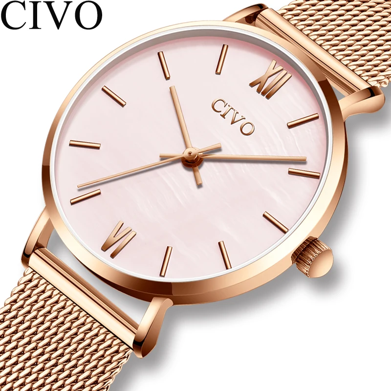 CIVO Sport Luxury Watch Women Montre Femme 2019 Waterproof Luxury Top Brand Fashion Watches Fashion Quartz Clock Reloj Mujer
CIVO Sport Luxury Watch Women Montre Femme 2019 Waterproof Luxury Top Brand Fashion Watches Fashion Quartz Clock Reloj Mujer