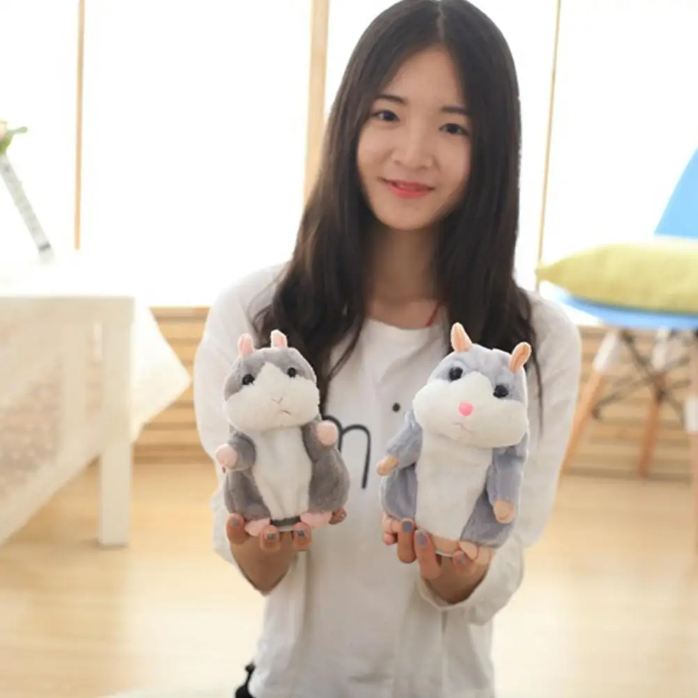 Lovely Talking Plush Hamster Toy, Can Change Voice, Record Sounds, Nod Head or Walk, Early Education for Baby
Lovely Talking Plush Hamster Toy, Can Change Voice, Record Sounds, Nod Head or Walk, Early Education for Baby
