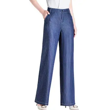 Fall Spring Casual Women High Waisted Striped Wide Leg Loose Denim Trousers , Feamle Woman Fashion Autumn 5xl Summer Jeans Pants
Fall Spring Casual Women High Waisted Striped Wide Leg Loose Denim Trousers , Feamle Woman Fashion Autumn 5xl Summer Jeans Pants