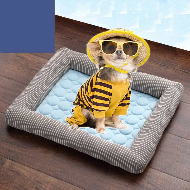 Summer Cool Dog Bed Mat Crate Pad Anti Slip Mattress Washable for Large Medium Small Pets Sleeping
Summer Cool Dog Bed Mat Crate Pad Anti Slip Mattress Washable for Large Medium Small Pets Sleeping