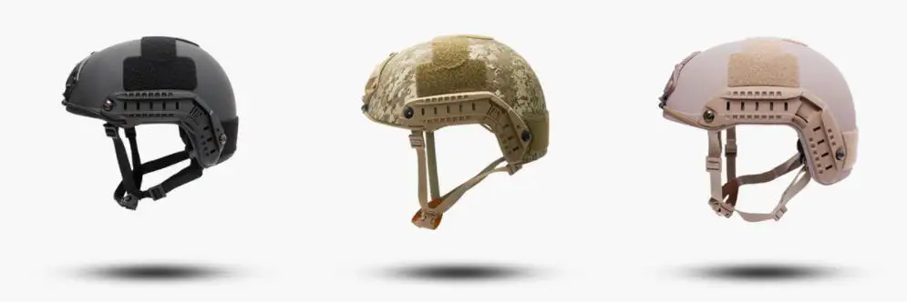 NIJ Level IIIA 3A FAST High Cut Bulletproof Ballistic Kevlar Helmet With 5 Years Warranty20170729165549