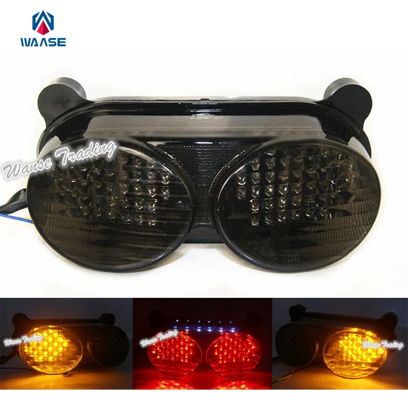 waase Tail Brake Turn Signals License Plate Integrated Led Light Smoke For 1998 1999 2000 2001-2003 KAWASAKI Ninja ZX9R ZX-9R
waase Tail Brake Turn Signals License Plate Integrated Led Light Smoke For 1998 1999 2000 2001-2003 KAWASAKI Ninja ZX9R ZX-9R