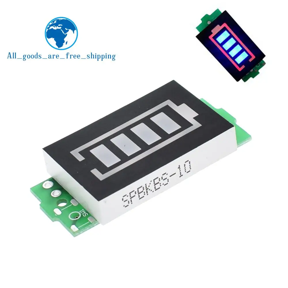 1/2/3/4/5/6/7/8S Lithium Battery Capacity Indicator Module Blue Green Display Electric Vehicle Battery Power Tester 3.7V Li-ion
1/2/3/4/5/6/7/8S Lithium Battery Capacity Indicator Module Blue Green Display Electric Vehicle Battery Power Tester 3.7V Li-ion