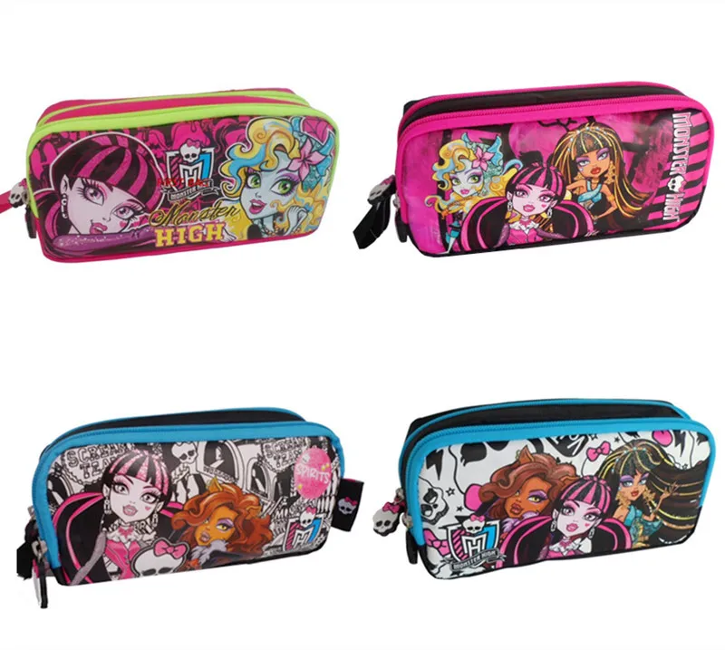 Cute Cartoon Monster High Dual Compartment School Pencil Case Pouch Pen Bag for Girls Kids Pencilcase Storage Bags
Cute Cartoon Monster High Dual Compartment School Pencil Case Pouch Pen Bag for Girls Kids Pencilcase Storage Bags