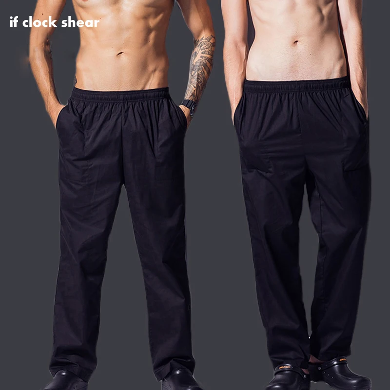 IF Top quality Elastic band Cook pants work pants checkedout chef pants unisex chef trousers
IF Top quality Elastic band Cook pants work pants checkedout chef pants unisex chef trousers