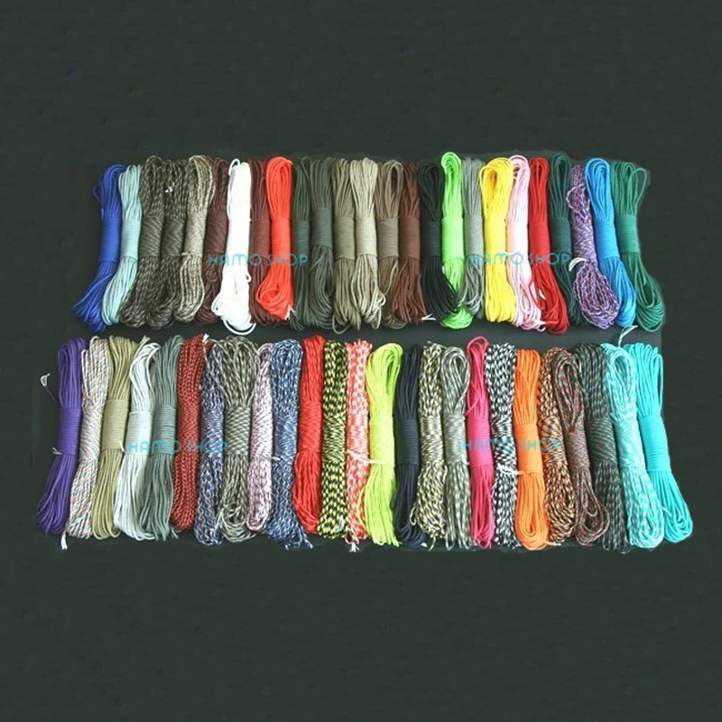 1pc Army Survival Kits Paracord Parachute Rope Lanyard Cord Para Rope 7 Strand Core (50 colors for chose leave us a message)
1pc Army Survival Kits Paracord Parachute Rope Lanyard Cord Para Rope 7 Strand Core (50 colors for chose leave us a message)