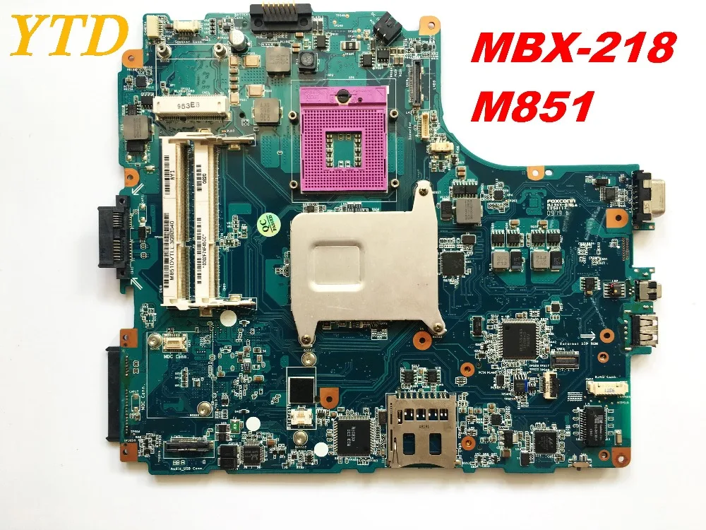 Original for SONY MBX-218 M851 Motherboard MBX-218 M851 tested good free shipping connectors
Original for SONY MBX-218 M851 Motherboard MBX-218 M851 tested good free shipping connectors