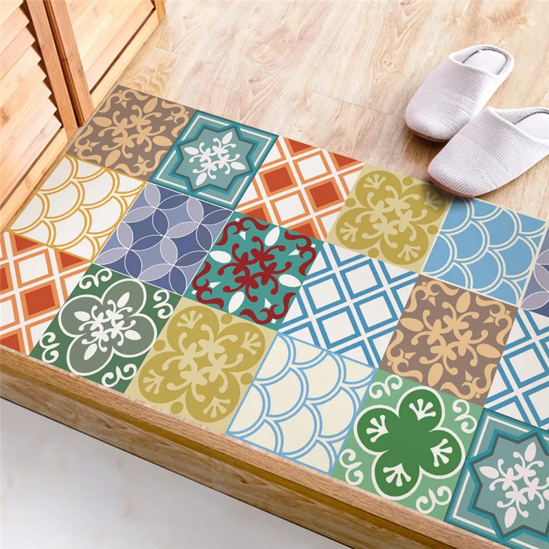 3D Floor Door Mat Sticker Kitchen Carpet Rug Simulation Tiles Paste Bathroom Morocco Style Floor Decal for Home Decoration
3D Floor Door Mat Sticker Kitchen Carpet Rug Simulation Tiles Paste Bathroom Morocco Style Floor Decal for Home Decoration