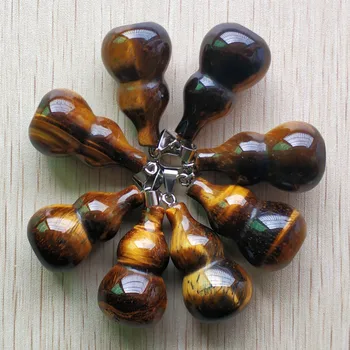 Wholesale 8pcs/lot fashion good quality natural tiger's eye stone gourd shape pendants for jewelry making free shipping
Wholesale 8pcs/lot fashion good quality natural tiger's eye stone gourd shape pendants for jewelry making free shipping