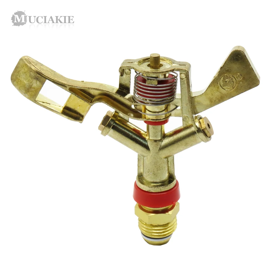 MUCIAKIE 2PCS 1/2'' Male Thread Zinc Alloy Rotating Sprinkler 360 Degree Rotate Rocker Arm Water Spray Nozzle Garden Irrigation
MUCIAKIE 2PCS 1/2'' Male Thread Zinc Alloy Rotating Sprinkler 360 Degree Rotate Rocker Arm Water Spray Nozzle Garden Irrigation