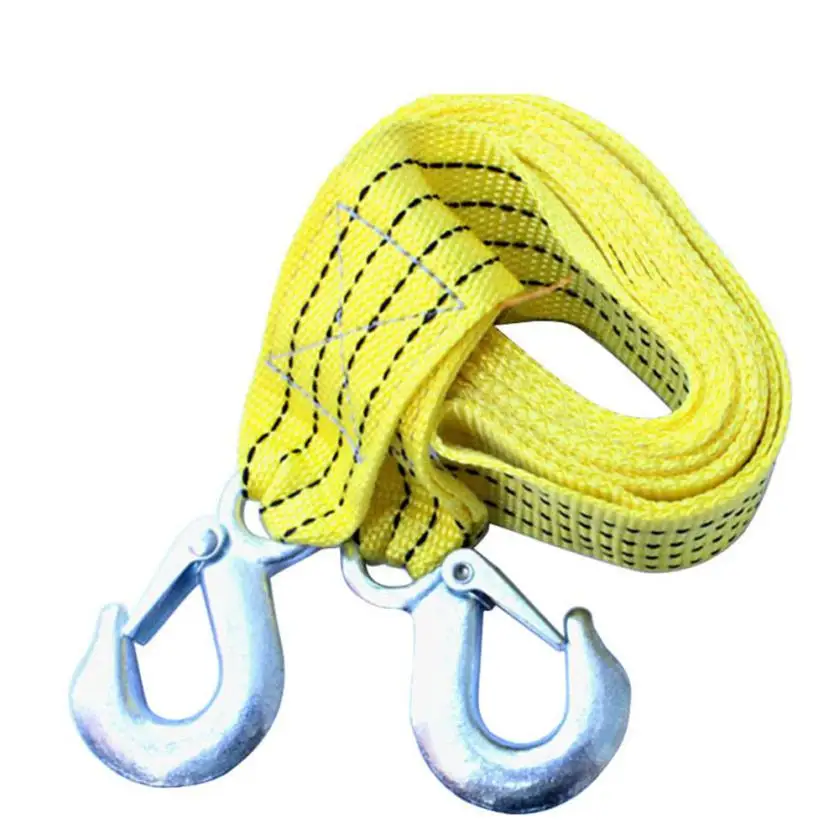 New Arrival 3 Tons Car Tow Cable Towing Strap Rope with Hooks Emergency Heavy Duty 300CM Ap21 
New Arrival 3 Tons Car Tow Cable Towing Strap Rope with Hooks Emergency Heavy Duty 300CM Ap21