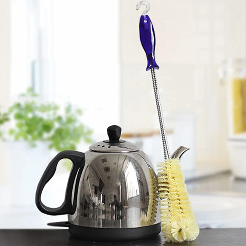 Long Handle Flexible Bottle Cleaning Brush Practical Thermos Teapot Cleaner Easy Durable Kitchen Cleaning Tools
Long Handle Flexible Bottle Cleaning Brush Practical Thermos Teapot Cleaner Easy Durable Kitchen Cleaning Tools