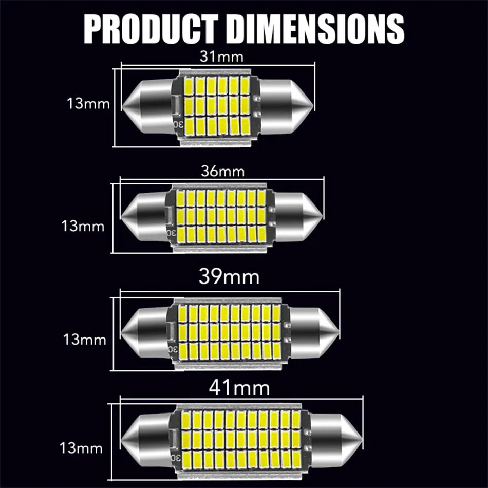 Original C5W triple Row led signal lamp (4)