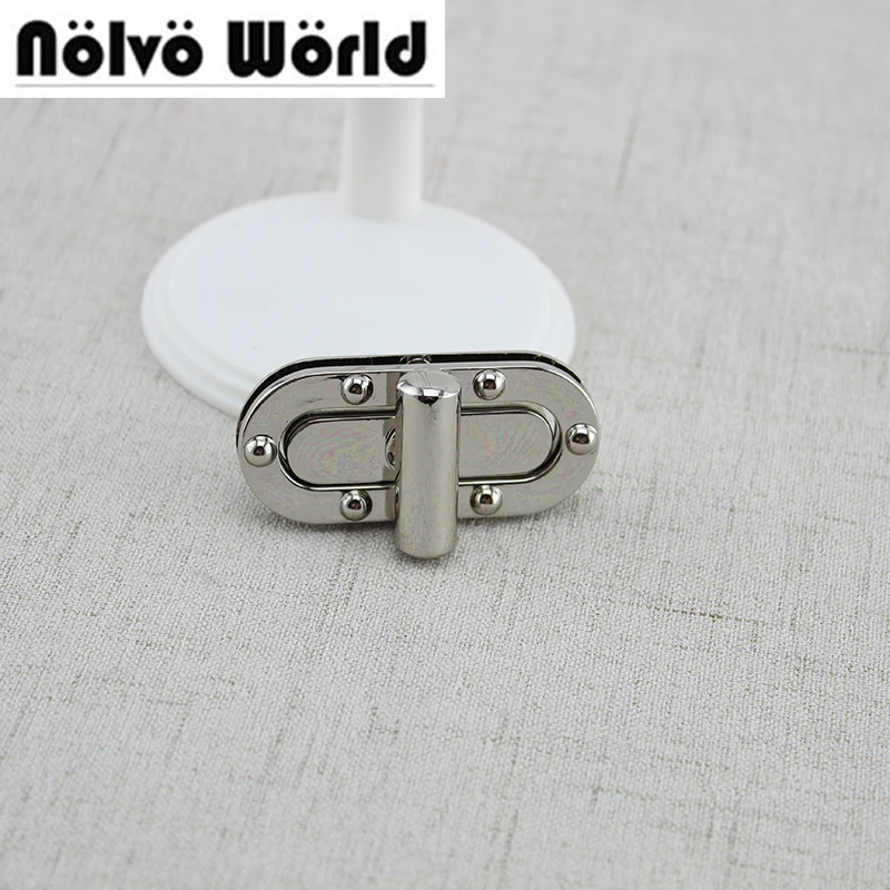 10sets 3 Colors quadrate shape purse snap clasps closure purse handbag metal twist lock turnlock
10sets 3 Colors quadrate shape purse snap clasps closure purse handbag metal twist lock turnlock