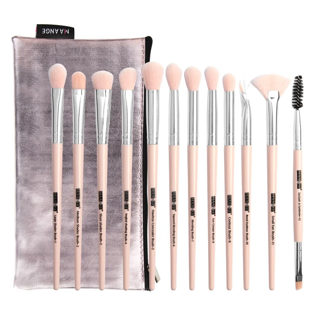 12 Pcs Makeup Eye Shadow Brush Highlighter Brush Makeup Brush Set кисти для макияжа maquiagem profissional completa W510
12 Pcs Makeup Eye Shadow Brush Highlighter Brush Makeup Brush Set кисти для макияжа maquiagem profissional completa W510