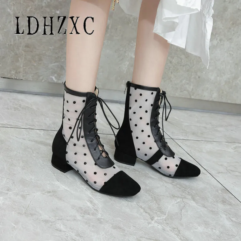LDHZXC 2019 Fashion Gladiator Summer Boots Open Toe Mid-calf Boots for Women Square Heels Shoes Women Ladies 
LDHZXC 2019 Fashion Gladiator Summer Boots Open Toe Mid-calf Boots for Women Square Heels Shoes Women Ladies