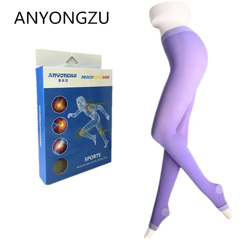 ANYONGZU 680D Medical Professional Elastic Shaping Compression Sleeping Stocking Candy Colour Tightly Woven Open-toed Pantyhose
ANYONGZU 680D Medical Professional Elastic Shaping Compression Sleeping Stocking Candy Colour Tightly Woven Open-toed Pantyhose