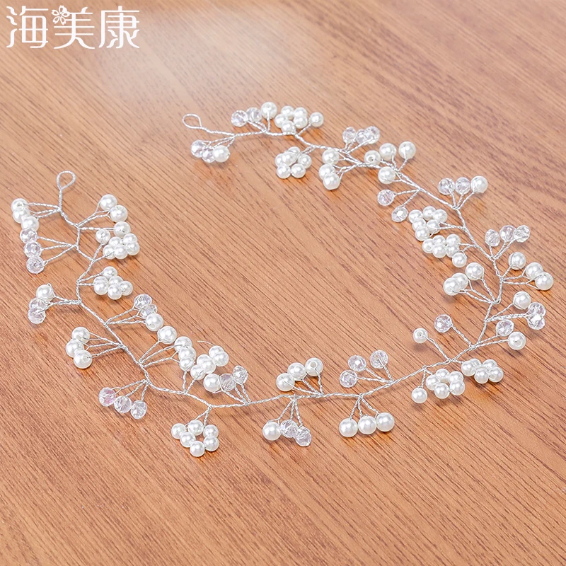 Haimeikang Wedding Women Hair Accessories For Bride Crystal Pearl Plant Hairband Crown Women Headband Tiaras Hair Jewelry Gift
Haimeikang Wedding Women Hair Accessories For Bride Crystal Pearl Plant Hairband Crown Women Headband Tiaras Hair Jewelry Gift