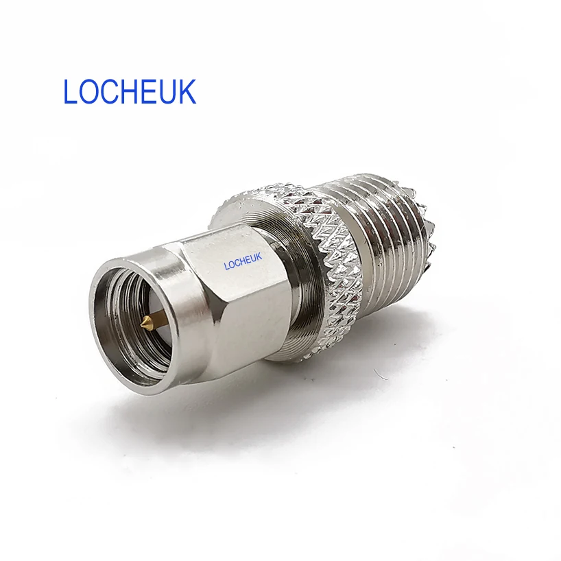 SMA Male to Mini UHF Female Connector RF Coax Adapter for Amateur Radio Citizens Band Radio Marine VHF Radio
SMA Male to Mini UHF Female Connector RF Coax Adapter for Amateur Radio Citizens Band Radio Marine VHF Radio