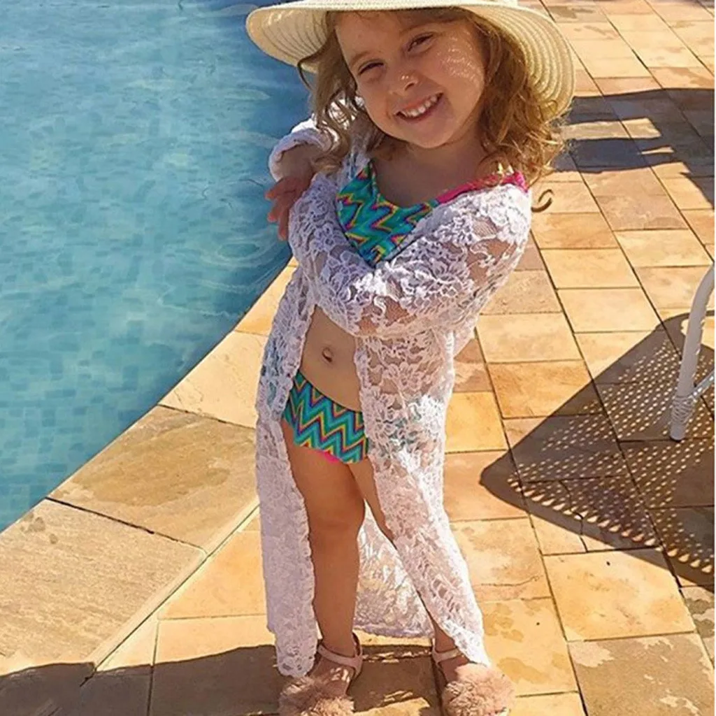 Toddler Baby Girl Kids Full Sleeves Lace Floral Sunscreen Outerwear Clothing summer beach kinder zwemkleding Kids Outerwear
Toddler Baby Girl Kids Full Sleeves Lace Floral Sunscreen Outerwear Clothing summer beach kinder zwemkleding Kids Outerwear