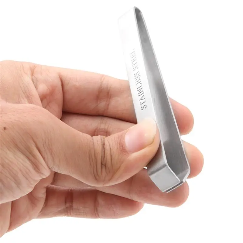 Stainless Steel Fish Bone Tweezers Seafood Fish Bone Remover Pliers Pig Hair Plucking Clamp Kitchen Gadgets Tools
Stainless Steel Fish Bone Tweezers Seafood Fish Bone Remover Pliers Pig Hair Plucking Clamp Kitchen Gadgets Tools