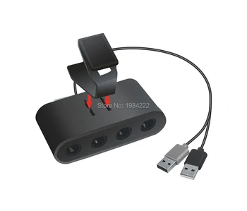 USB to 4 Ports Adapter Converter For Gamepad For NGC To Wii GC Switch PC Game Handle With HOME Nintendo Switch Accessory
USB to 4 Ports Adapter Converter For Gamepad For NGC To Wii GC Switch PC Game Handle With HOME Nintendo Switch Accessory