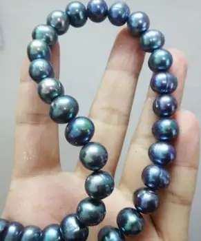 free shipping >>>>noble jewelry GENUINE 9-10MM Freshwater BLACK PEARL NECKLACE 17.5inch 14K GOLD
free shipping >>>>noble jewelry GENUINE 9-10MM Freshwater BLACK PEARL NECKLACE 17.5inch 14K GOLD