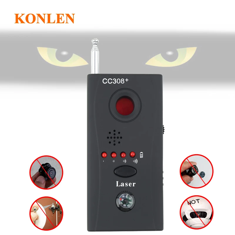 Anti spy finder radio scanner mini camera anti tracker gps gsm bug rf signal detector devices cc308 privacy security spyfinder
Anti spy finder radio scanner mini camera anti tracker gps gsm bug rf signal detector devices cc308 privacy security spyfinder