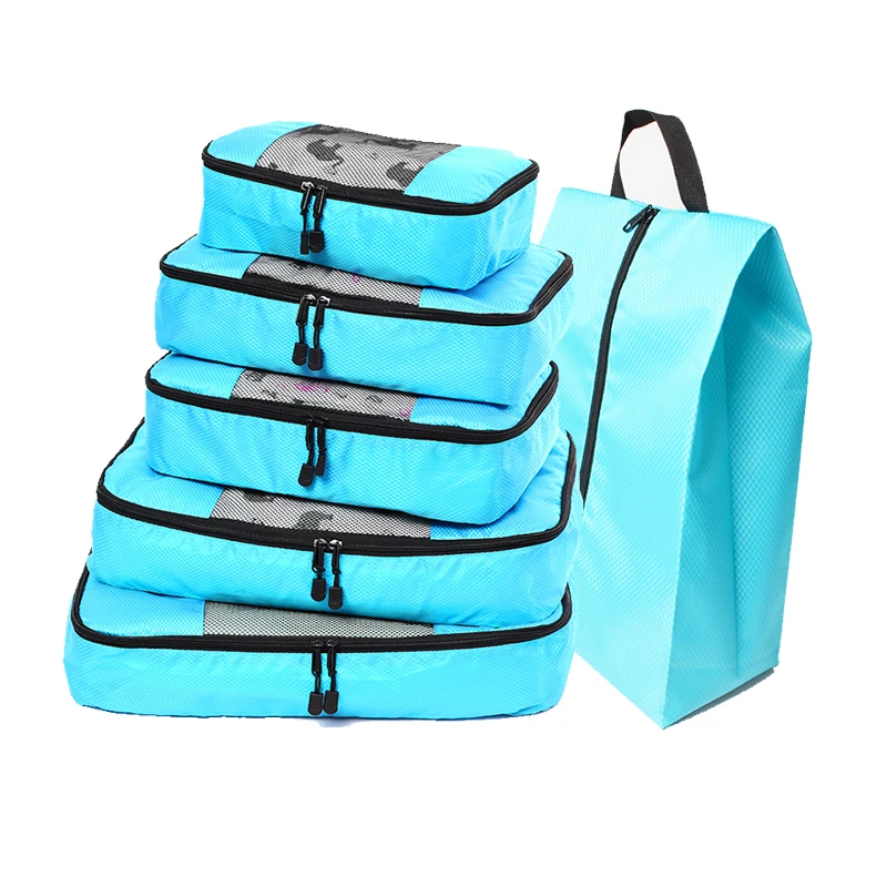 Compression Packing Cube Travel Luggage Organizer/ Waterproof/Nylon/Children's/Men's/Female Travel Bag Organizer/Hand Luggage 
Compression Packing Cube Travel Luggage Organizer/ Waterproof/Nylon/Children's/Men's/Female Travel Bag Organizer/Hand Luggage