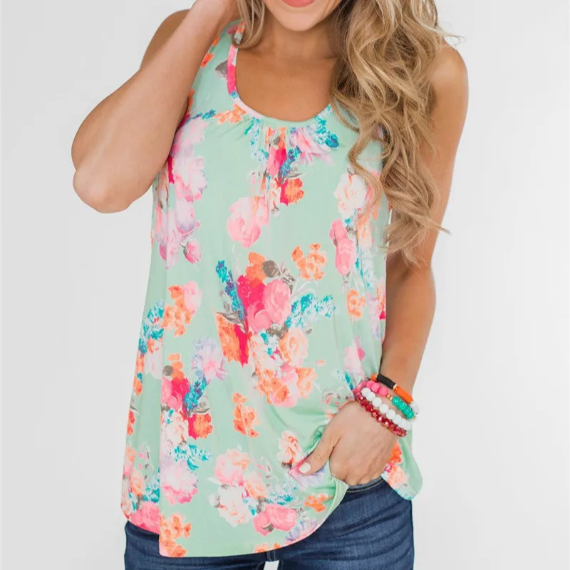 Floral Print T-Shirt Women Clothing Summer 2019 Sexy Off Shoulder Casual Tank T Shirt Sleeveless O-Neck Fashion Tops Tees Female
Floral Print T-Shirt Women Clothing Summer 2019 Sexy Off Shoulder Casual Tank T Shirt Sleeveless O-Neck Fashion Tops Tees Female