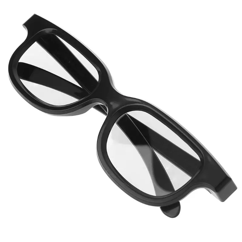 Circular Polarized Passive 3D Glasses Stereo Black For 3D TV Real D IMAX Cinemas - L060 new hot