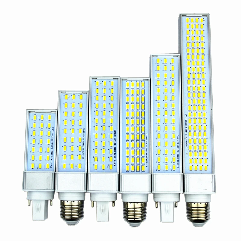 10W 12W 15W 18W 20W 25W E27 G24 G23 LED 5630 Corn Bulb Lamp Light SMD 5730 Spotlight 180 Degree AC85-265V Horizontal Plug Light
10W 12W 15W 18W 20W 25W E27 G24 G23 LED 5630 Corn Bulb Lamp Light SMD 5730 Spotlight 180 Degree AC85-265V Horizontal Plug Light