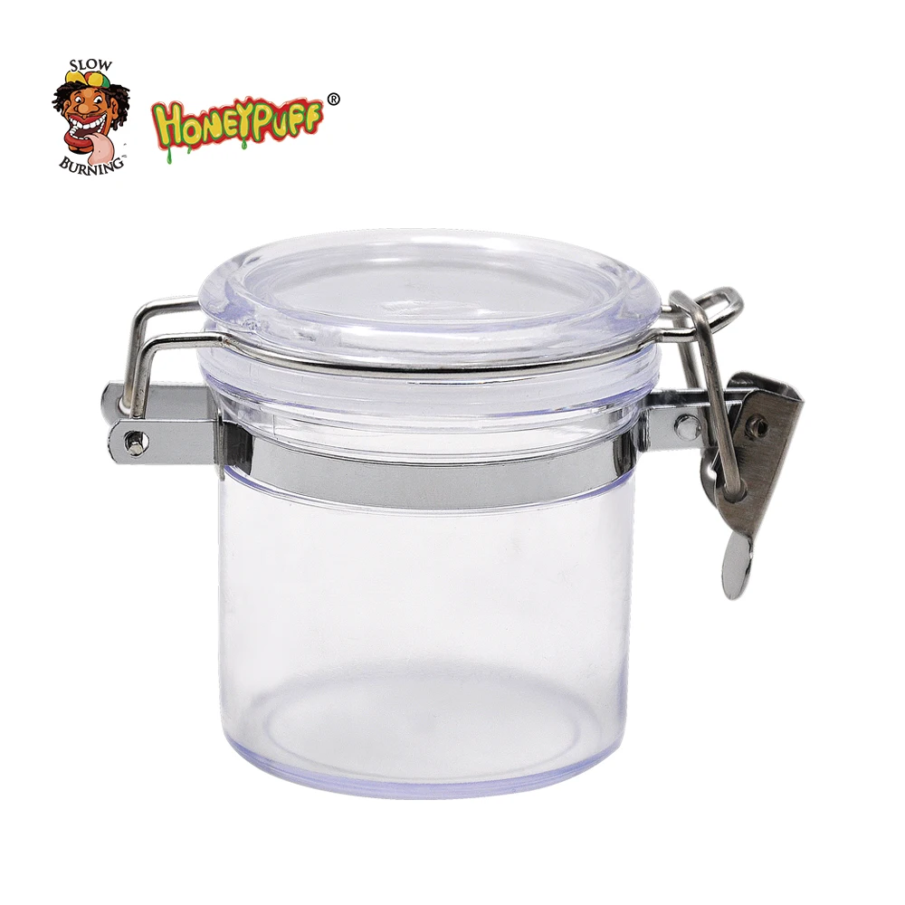 HONEYPUFF Transparent Acrylic Airtight Tobacco Container Stash Jar 2.17 Inches Multi-Use Vacuum Seal Portable Herb Storage Box
HONEYPUFF Transparent Acrylic Airtight Tobacco Container Stash Jar 2.17 Inches Multi-Use Vacuum Seal Portable Herb Storage Box