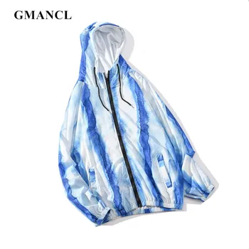 Autumn sky blue stripes tie dye Men New Hip Hop printed Loose Hooded Jackets Fashion Streetwear Casual Hoodies Windbreaker coat
Autumn sky blue stripes tie dye Men New Hip Hop printed Loose Hooded Jackets Fashion Streetwear Casual Hoodies Windbreaker coat