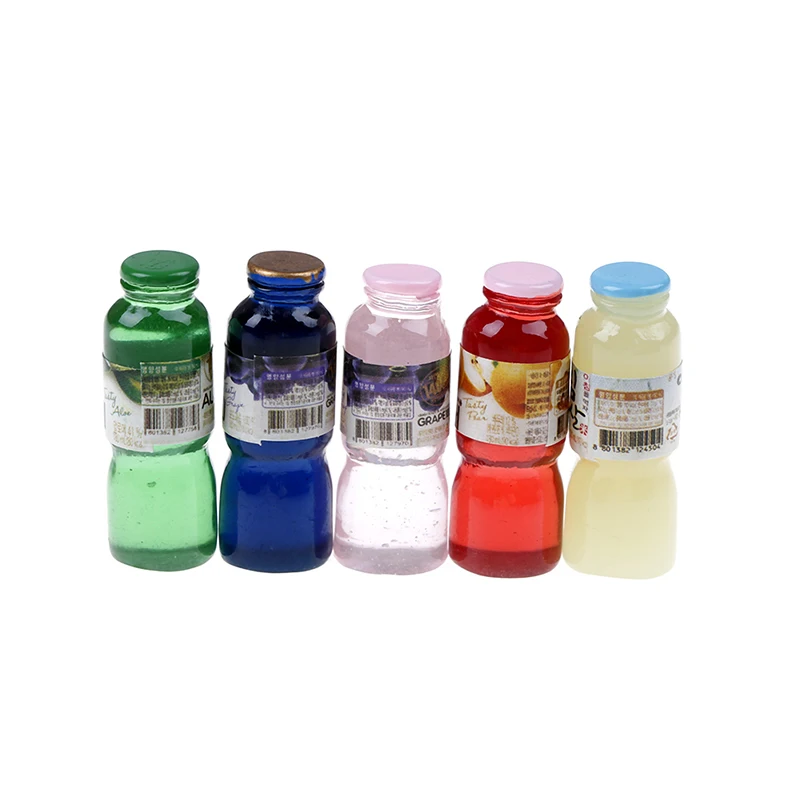 5Pcs 1:12 Scale Miniature Dollhouse Drink Bottle Mini Food Play Doll House Children Kitchen Toys
5Pcs 1:12 Scale Miniature Dollhouse Drink Bottle Mini Food Play Doll House Children Kitchen Toys