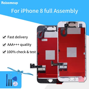Grade A+++ Full Set For iPhone 8 screen replacement display LCD Touch Screen Digitizer Pantalla Front Camera+Home Button+Tools
Grade A+++ Full Set For iPhone 8 screen replacement display LCD Touch Screen Digitizer Pantalla Front Camera+Home Button+Tools
