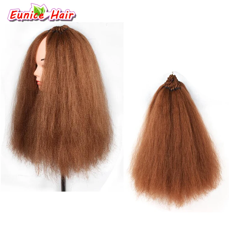 Pre-looped Yaki Straight Hair 100g Bundles 18inch Synthetic Hair Extension Natural Color Coarse Yaki Hair Bohemian
Pre-looped Yaki Straight Hair 100g Bundles 18inch Synthetic Hair Extension Natural Color Coarse Yaki Hair Bohemian