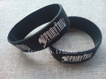 Free Shipping 50 pcs Popular Fairy Tail Wristband Silicone Promotion Gift Filled In Color Bracelet s67
Free Shipping 50 pcs Popular Fairy Tail Wristband Silicone Promotion Gift Filled In Color Bracelet s67