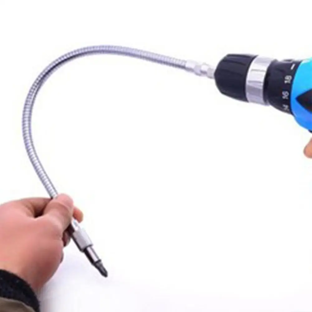 400mm Flexible Shaft Tool Metal Drill Screwdriver Bit Holder Connect Link Multitul Hex Shank Extension Snake Bit
400mm Flexible Shaft Tool Metal Drill Screwdriver Bit Holder Connect Link Multitul Hex Shank Extension Snake Bit